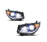 PLMNHSS Headlight assembly For Toyota For Prado 2010-2013 Xenon DRL Car Head Lamp Assembly Signal Auto Modified Lamp LED HeadLights(Low HID high led)