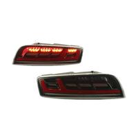 PLMNHSS Rear Tail Light For R8 2008-2016 For R8 V10 4.2/5.2L Universal Second GenTail Lamp Accessories 2pcs Taillight Assembly(08-12 5.2 V10 US Black)