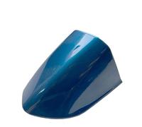 PLMNHSS Side Door Handle Front Exterior Driver Left Door Handle Cover Key Lock Cap End Car Bezel Trim for Mustang 6 2015-2020 FR3Z-63218A15-ACPTM(Lightning Blue)