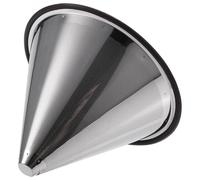 Plmvhpb Coffee Pouring Filter Reusable Stainless Steel Coffee Dripper Paperless Coffee Filter for Sustainable Brewing