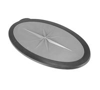 Plmvhpb Kayak Hatch Cover Waterproof Deck Plate for Boat Gray Accessory | design makes installation quick and tool-free, while a snug deck seal keeps moisture out and gear safe.