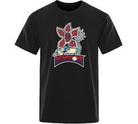 PLNSSCS Demogorgon-Camiseta Con Estampado De Póster para Hombreropa De Marca De Algodón A La Modacamiseta Transpirable De Alta Calidadtops Sueltos De Verano(XX-Large)