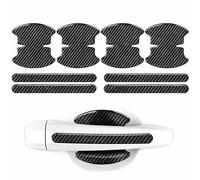 PLNSTYV 8 Pcs Car Door Handle Protector for Isuzu Dmax D-max, Scratch Resistant Paint Protection Film Door Handle Cup Guard Auto Sticker Accessories,Black