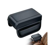 PLNSTYV Car Centre Console Armrest Pad for Isuzu Dmax D-max with Side Storage Pockets Scratch Resistance PU Leather Protector Cover Arm Rest Cushion