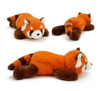 PLNVNVP Red Panda Animal Plush Dolls 35 cm Soft Red Panda Stuffed Animal Pillow Cuddly Red Panda Plush Doll for Boys Girls Teenager Birthday Gifts Home Decor