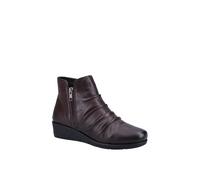 Fleet & Foster Women's Plockton Ankle Boot in Wine | Size: 6 Fleet & Foster Wine 6