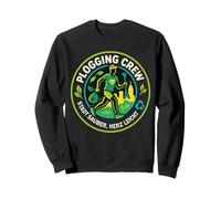 Plogging Crew Stadt Sauber Herz Leicht Adventure Sweatshirt