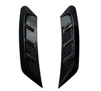 PLOKIJUH Car Headlight Eyebrows for Audi A4 (MK B8) 2007-2015,Headlight Lamp Eyelid External Frame Decor Sticker Left Right Decoration Exterior Accessories,A2-Carbon Fiber