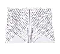 Plomevry 1-Pack Arc Quilting Straight Ruler Sew Straight Ruler Sew Straight Ruler