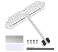 Plomevry 1 Set Automatic Door Closer Interior Door Spring-Loaded Door Closer No Drilling Door Closer Adjustable Door Closer