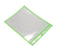 Plomevry 30 Multicolored Dry Erase Pockets,Oversize 10 X 13 Pockets,Perfect for Classroom Organization,Reusable Dry Erase Pockets,Teaching Supplies,30 Pack