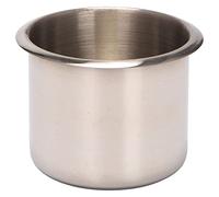 Plomevry 4Pcs Universal Marine Boat Cup Holder 68X55mm Stainless Steel Drop in Drink Cup Holder for Poker Table Couch