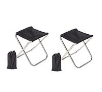 Plomevry Folding Small Stool Portable Ultra-Light Subway Train Travel Picnic Camping Fishing Chair Foldable