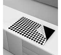 Plomevry Large Silicone Induction Hob Protector Mat 78x52cm, Multifunctional Hob Cover Mat Cooktop Scratch Protector