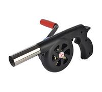 Plomevry Outdoor Hand-Cranked Combustion Blower, Hand-Cranked Barbecue Blower, Suitable for Picnic Camping Fire Tools