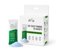 PlopEco® 20PCS Portable Toilet Sachets for Camping & Travel, Fast-Acting Waste Solidifier with Absorbent Powder for Toilet Bags, Car, Van Life, Outdoor & Emergency Kits
