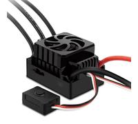 PLOQAZEH For 1/10 G2 SL 80A ESC 2-3S Built-in 6V/3A SBEC Waterproof Brushless Speed Controller RC Car RTR Truck For Buggy Rc Car Esc(80A ESC 2-3S)