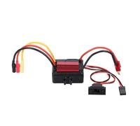 PLOQAZEH For 1/16 1/18 35A Brushless ESC Electric Speed Controller RC Car Truck Repair Upgrade Accessories Parts Replacement Rc Car Esc(Red)