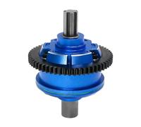 PLOQAZEH For Arrma For Kraton For Outcast For BLX For Mojave 4S V2 1/10 1/8 57T ARA311165 Metal Center Differential Upgrade Parts Accessories RC Car Upgrade Part(Blue)