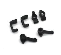 PLOQAZEH For HNR H9802 H9803 E30 Edition 1/10 Metal Steering Cup Rear Axle C For Seat RC Flat Sports Car Upgrade Replacements Accessories RC Car Upgrade Part(Black)