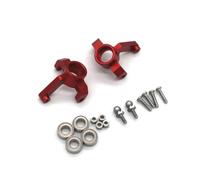 PLOQAZEH For Losi Micro-B LOS00007 1/24 Metal Steering Cup 2WD RC For Buggy Model Car Repairs Replacements Modifications Fittings RC Car Upgrade Part(Red)