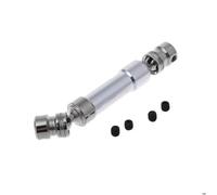 PLOQAZEH For WLtoys 12428 12423 1/12 1 Set Metal Rear CVD Drive Shaft RC Car Crawler Short Course Truck Repairs Accessories Rc Drive Shaft Models(Silver)
