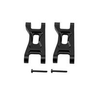 PLOQAZEH For WLtoys 244016 For Losi Micro B Micro T 1/24 Aluminum Front Suspension Arms RC Car Upgrades Replacements Accessories RC Car Upgrade Part(Black)