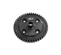 PLOQAZEH Models For KM WRC Citron C3 1/7 Steel 46T 48T Central Differential Gear E8082 RC For Rally Car Upgrade Repair Modify Parts Fittings(46T)