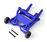 PLOQAZEH Models For Traxxas For Slash 2WD For Rustler For Stampede For Bandit 1/10 Nylon Wheelie Bar 3678 3678X RC Car Upgrade Repair Modify Parts(Blue)