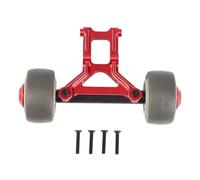 PLOQAZEH Parts For Arrma For KRATON For Typhon For Outcast For Notorious For Talion 1/8 Metal Wheelie Bar RC Car Upgrade Parts Accessories(Red)