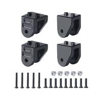 PLOQAZEH Parts For LMT 4S For King Sling 4WD Monster 1/8 4Pcs CNC Aluminum Alloy Lower Link Mount Bracket Set RC Truck Model Upgrade Parts