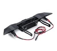 PLOQAZEH RC Accessories For Axial For SCX10 II For TRX-4 1/10 RC Crawler Car Aluminum Alloy Front Bumper With Light Truck Model Upgrade Parts