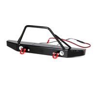 PLOQAZEH RC Accessories For Axial SCX6 AXI05000 1/6 RC Crawler Car For Racing Metal Front Bumper Upgrades Parts Accessories