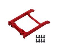 PLOQAZEH RC Accessories For MN G500 MN86 MN86S MN86K MN86KS 1/12 RC Crawler Car With Aluminum Alloy Front Bumper Mount Crossmember Fits(Red)