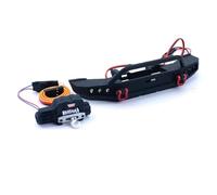 PLOQAZEH RC Accessories For Traxxas For Defender For Bronco For TRX4M 1/18 For Climbing Car Front Bumper With Electric Winch RC Crawler Car Parts(Bronco with winch)
