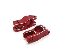 PLOQAZEH RC Car Upgrade Part For FSR For Tank For Cheetah For Thunder 1/8 Metal Back Cup Rc Car Tracked Vehicles Truck Accessories Upgrade Parts Replacement Repair(Red)