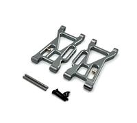 PLOQAZEH RC Car Upgrade Part For MJX 10208 1/10 Metal Front For Swing Arm RC Car Trucks Tracked Vehicles Parts And Accessories Upgrades And Replacements Repairs(Gray)