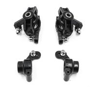 PLOQAZEH RC Car Upgrade Part For Wltoys 144001 144002 144010 124007 124016 124017 124019 Tie Rod Linkage Servo Link Rod Steering Cup Set RC Car Spare Parts(B)
