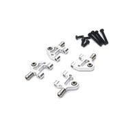 PLOQAZEH RC Car Upgrade Part For WLtoys 284131 K969 K979 K989 K999 P929 P939 1/28 Metal Lower For Swing Arm RC Car Parts And Accessories Upgrade Replacement And Use(Silver)