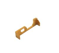 PLOQAZEH RC Car Upgrade Part For WLtoys 284131 K989 K969 K979 K999 P929 P939 For MINI-Q For MINI-Z Q8 Q9 1/28 Metal Battery Holder RC Car Parts And Accessories Replacement(Yellow)