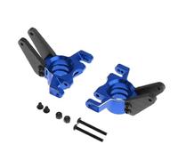 PLOQAZEH Rc Cars Upgrade Parts For Arrma 1/8 For Mojave 4S 1/10 For Kraton For Outcast 4X4 For BLX Metal Rear Hub Stub Axle Carriers RC Car Upgrade Parts(Blue)