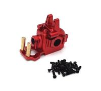 PLOQAZEH Rc Components For MJX 14301 14302 14303 14209 14210 1/14 Metal Aluminum Front GearBox Cover RC Car Upgrade Parts(Red)