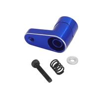 PLOQAZEH RC Crawlers Models For Arrma For GROM For Mini For MOJAVE 1/14 For Granite For Typhon 1/18 20T Servo Horn Series Upgrade Replace Modified Parts(Blue)