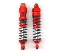 PLOQAZEH RC Crawlers Models For ARRMA For Mohave 1/18 For MOJAVE For GROM 1/14 Front And Rear For Universal Suspension Midpoint Distance 60mm Typhoon 7075 2pc(Red)