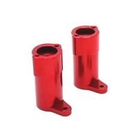 PLOQAZEH RC Crawlers Models For FMS FCX24M For Camel Cup D90 D110 For Defender First For Range Found 1/24 RC Metal Rear Wheel For Seat Parts Model Accessory(Red)