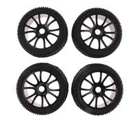 PLOQAZEH RC Crawlers Models For HSP For HPI For Traxxas For Buggy 1/8 Rubber Wheel Rim Tires 17mm Hex Hub Heavy Duty For Terrain Upgrade Parts RC Car Truck