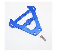 PLOQAZEH RC Crawlers Models For Traxxas For E-Revo 2.0 For VXL For Revo For Summit 5323 1/10 1pc Aluminum Front Bulkhead Tie Bar Modified Replacement(Blue)