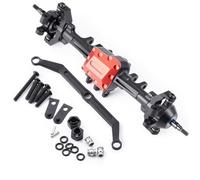 PLOQAZEH RC Crawlers Models For TRX4M For Defender For Bronco K10 1/18 Aluminum Extended Front Rear Axles High Trail RC Micro Crawler Car Upgrade Parts(Front)