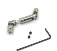 PLOQAZEH RC Crawlers Models For WPL For HengLong For FeiYu For JJRC For MN D12 C14 C24 C34 B14 B16 B26 RC Car Parts Upgrade Metal Drive Shaft Accessory(Silver)