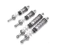 PLOQAZEH Rc Damper For WLtoys 12428 12423 1/12 Metal Oil Filled Front Rear Shock Absorber RC Car Crawler Upgrade Repair Accessories Replacement Parts(Titanium)